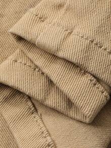 DAZY Women's Casual Washed Bell-Bottom Jeans, Spring/Summer - Khaki - View 7