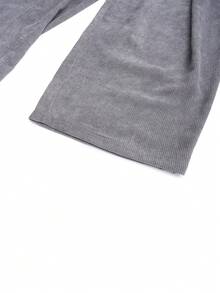 SWAVVY Fashionable Personalized College Style Party, Spring/Summer Outing, Date, Back To School Rivet Embellished Men's Trousers - Light Grey - View 6