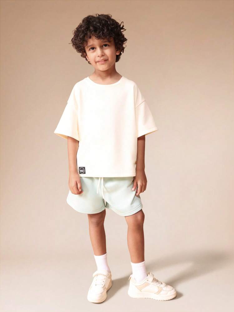 Oversized Crew Neck Short Sleeve Tee