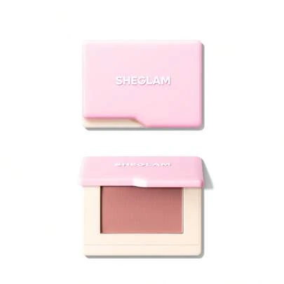 SHEGLAM Dream Touch Blush-Whipped Fig Powder Blush Brand Beauty Makeup Face Paint Cosmetic For Women Girls Perfect For Spring Summer Ideal For Y2K Fancy Fashion Suitable For Birthday Mother'S Day Gift Rave Party Ready Best Color