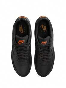 Nike Air Max 90 Men's Sneakers Black IF5446 002 - Black/SafetyOrange/Black - View 5