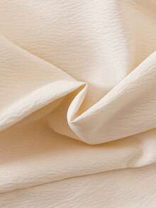 SHEIN 2pcs Baby Girls Butterfly Embellished Tank Top And Pants Set, With 3D Cherry Red Pants And Ruffled Hem Cream White Camisole - Multicolor - View 5