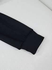 Rina Fox 1 Set Fashion Black Off-Shoulder Crop Top & Striped Camisole Sports Outfit - Multicolor - View 3