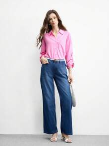 CUCCOO BIZCHIC Giày sandal hở mũi mũi tròn cho nữ, kiểu dáng thanh lịch kiểu Pháp, gót chunky, phù hợp với váy, thích hợp cho mùa hè và ngày Valentine. - trắng - Xem 5