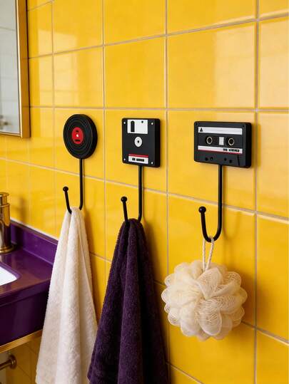 Joivida 复古欧美工业风创意挂钩 多功能家用墙钩 咖啡厅墙面装饰挂钩 客厅玄关卧室钥匙及衣物收纳挂钩