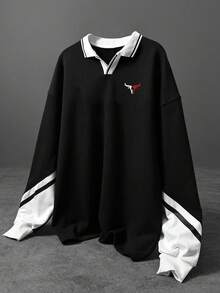 Manfinity Sport Corelite 男士运动Polo衫 - 彩色 - 查看 7