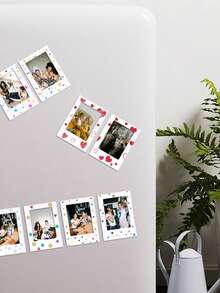 Joivida 1pc Instant Camera Magnetic Photo Frame - Mini Fridge Magnet Frame, Creative Home Decoration - multicolor - View 9