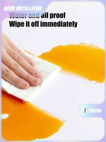 10 件装 0.9 ㎡ 深灰色大理石纹瓷砖贴纸防水防潮铝塑板自粘墙纸适用于墙面翻新装饰情人节、情人节婚礼、生日 - 白色 - 查看 7