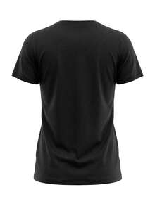 DKNY Women's Skin-Friendly Stretchy Soft Gym Home Travel Black DP5T1250-KOU - Black - View 5