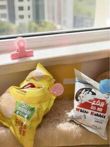 Joivida Kẹp niêm phong từ tính hình hoa 3D sáng tạo, kẹp túi đựng đồ ăn nhẹ và thực phẩm hình cánh hoa dễ thương, nam châm tủ lạnh, kẹp giữ ẩm giúp giữ tươi cho nhà bếp. - Nhiều màu - Xem 12