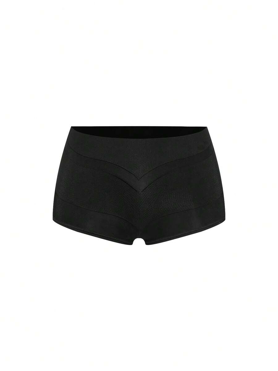 SHAPORA 女士平角短裤 - 黑色 - 查看 1