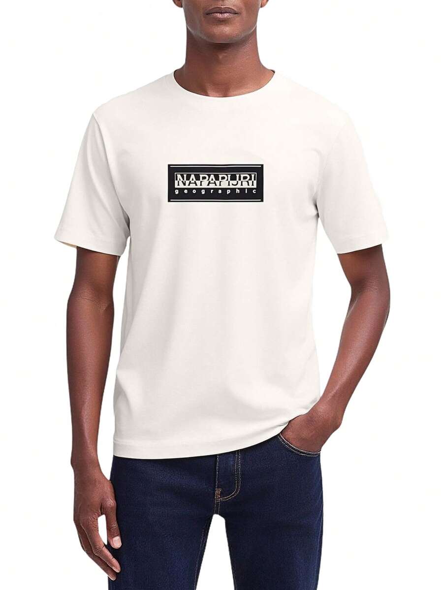 Napapijri Men's T-Shirts Beige - 米色 - 查看 1