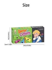 Bottle Collision Interactive Tabletop Game - Colorful Plastic Bottle Matching & Guessing Toy Set, Fun Group Activity For Parties & Game Nights, Compact Portable Design, Thoughtful Gift For Friends & Family, Casual Hobbyist Accessory - decompression toy - View 6