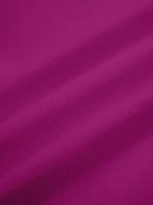 Nick 90s | SHEIN 大码字母卡通图案圆领短袖T恤 - 白色 - 查看 7