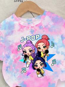 女婴T恤套装 - 彩色 - 查看 5