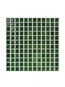 WoStick 简约格子图案清新壁纸，家居装饰 - 軍綠色 - 查看 11