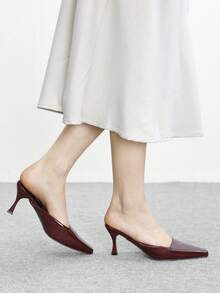 CUCCOO BIZCHIC 女士高跟鞋 - 酒紅色 - 查看 4
