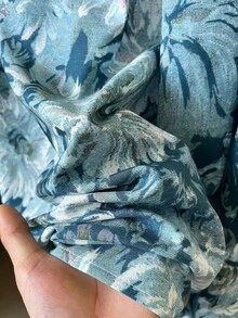 Rometta Đầm midi in họa tiết thanh lịch cỡ lớn cho nữ, không tay, thích hợp mặc hàng ngày vào mùa hè - Nhiều màu - Xem 4