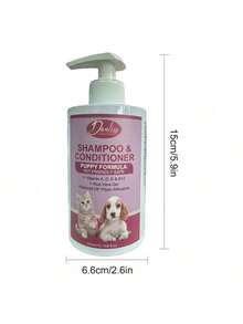 1瓶猫狗专用喷雾，宠物专用防静电、防打结、柔顺除臭毛发喷雾，适用于猫狗毛发 - 300ml - 查看 2