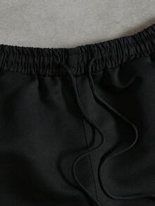 PAVTROS Ensemble de veste décontractée polyvalente à zip pour homme, ensemble 2 pièces pour homme, ensemble survêtement sport pour homme, ensemble jogging pour homme - Gris foncé - Voir 3
