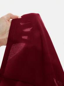 SHEIN Girlism Tween Girls Urban Commute Casual Skirt Pants, Fashionable And Versatile For Any Occasion - Burgundy - View 5