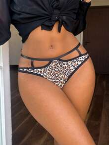 SHEIN 3pcs Women's Printed Comfortable Panties - Multicolor - View 5