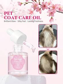 PETSIN 宠物毛发护理油，0.67 液体盎司，樱花香味 - 深层滋养，减少掉毛，易于梳理，持久留香，适用于犬猫 - 粉色 - 查看 7