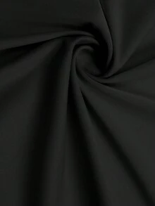 Manfinity LEGND Áo thun nam cỡ lớn, kiểu dáng thường ngày, in chữ, vai rớt, màu đen, thích hợp cho việc đi làm. - màu đen - Xem 5