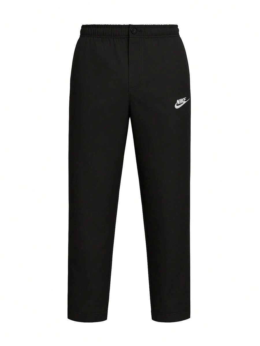 Nike Club Men's Sweatpants Black - Black/White - View 1