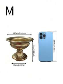 Chậu hoa chân cao kiểu cổ điển, bình hoa trang trí đám cưới phong cách châu Âu, đạo cụ chụp ảnh, cắm hoa khô, trang trí cao cấp. - Nhiều màu - Xem 9