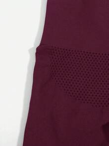 Easithlete 3pcs Seamless Scrunch Butt Sports Shorts Stretchy Shorts - Multicolor - View 3