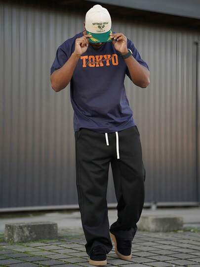 Heavens Edit 男士时尚印花宽松短袖T恤 | 精致设计 | 夏季必备 | 轻松搭配，展现你的风格