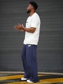 Heavens Edit 男士时尚活力加州图案印花圆领 T 恤 - 透气、柔软、短袖、休闲、户外穿着 - 男士休闲创意上衣 - 白色 - 查看 5