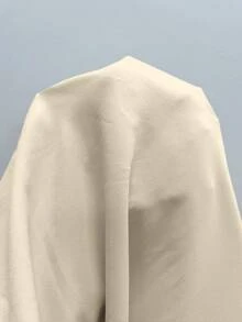 EMERY ROSE Áo kiểu nữ cỡ lớn, tay dài, dáng rộng, màu trơn, kiểu raglan, thích hợp mặc hàng ngày đi làm, mùa xuân/thu. - Màu be - Xem 7