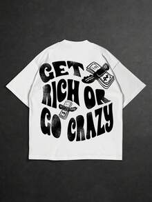 Manfinity EMRG 男士T恤 - 彩色 - 查看 2