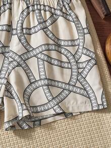 Men's Casual Loose Fit Pajama Pants - Multicolor - View 5