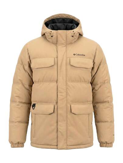 Columbia Men's Down Hooded Jacket Canoe