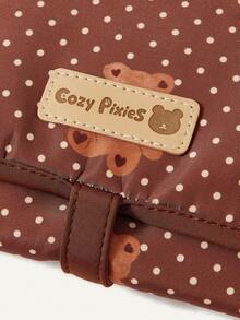 Cozy Pixies 防漏婴儿防水尿垫，便携方便，适合户外使用，可收纳于妈妈包中 - 波點熊 - 查看 4