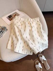 GlowEve Women Shorts - Apricot - View 2