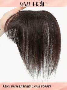 10inch Hair Toppers For Women Real Human Hair Pieces For Women With Thinning Hair Straigh Hair Topper - Multicolor - View 16