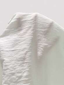 Balvessa Women's Sleeveless Mandarin Collar Linen-Like Tank Top, Versatile And Slimming For Commuting - White - View 4