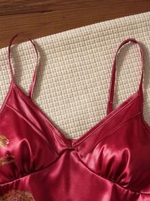 EverLounge Conjunto de pijama de camiseta de tirantes para mujer - Multicolor - Ver 6