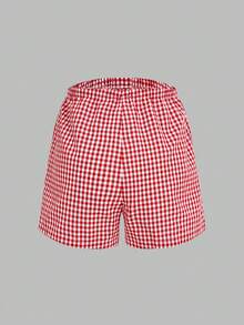 Modmama 3pcs Maternity Casual Solid & Printed Shorts - Multicolor - View 13