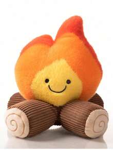 这款造型可爱的小火焰表情毛绒玩具，采用貂毛材质，超柔软短毛绒，纯手工钩织而成，填充纤维，是送给父母的完美礼物。 - 彩色 - 查看 19