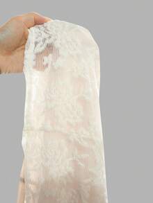 SHEIN 少女时尚优雅圆领短袖拼接连衣裙 - 薄荷綠 - 查看 13