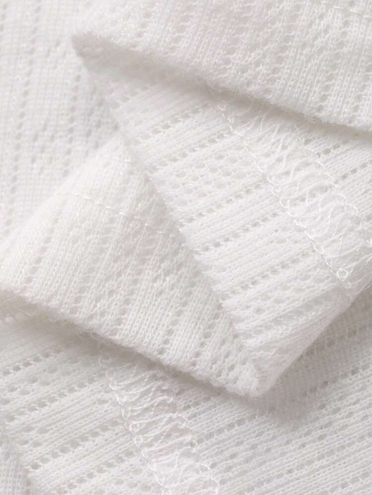 Women's Loose Fit Drop-Shoulder Split Hem Solid Color T-Shirt, Summer