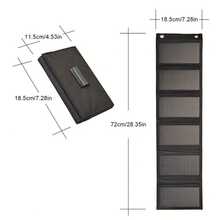Solar Panel,Outdoor Hiking Camping Portable , Charging Panel ,Solar Panel Charger , Flexible Photovoltaic Panel - Black - View 16