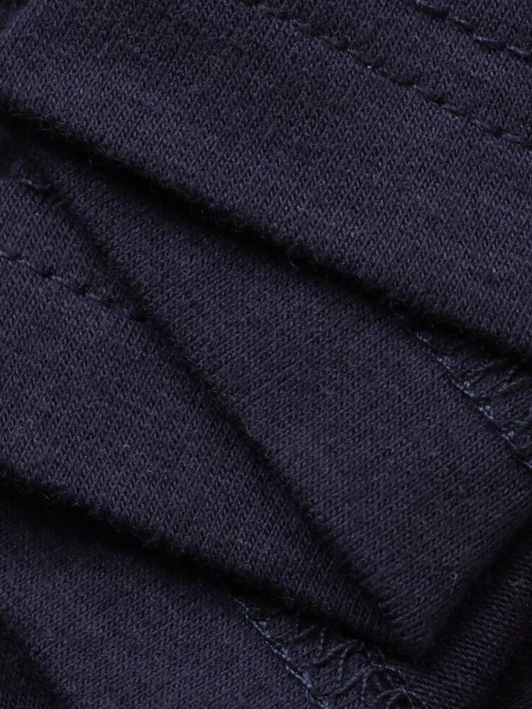 Men's Letter Print Multicolor T-Shirt And Shorts Pajama Set, Summer