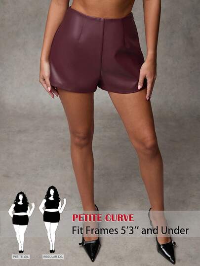 SHEIN PETITE CURVE CURVE New Plus Size Women's Petite Girls Solid Color Casual Shorts, Versatile For Summer, Suitable For Petite Women.High-Waisted Makes You Look Slimmer And Your Legs Longer, Suitable For Petite Women.Suitable For All Seasons And Occasion,Home Leisure,Suitable For Petite Girls& Women, Summer Flare Leg Pants Summer Summer Flare Leg Pants Summer Outfits Summer Holiday Outfits Long Summer Pants For Women Spring Outfit ,Casual Pants, High-Waisted Slimming Pants For Summer,Casual Pants For Women ,Perfect For Vacations, Especially Beach Vacations.,Sexy Pants For Women,Carnival Carnival Costume Carnival Women Look 2026 2026 Carnival Women Carnival Clothes Carnival Costume Women