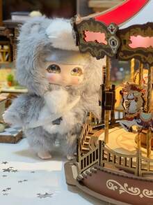 盲盒，一款时尚娃娃盲盒，拥有可爱精致的表情设计。它是圣诞节或生日礼物的最佳选择，也是收藏家的心头好，同时也是客厅和卧室的精美装饰品。（不含毛绒填充物） - 潮流盲盒 - 查看 6